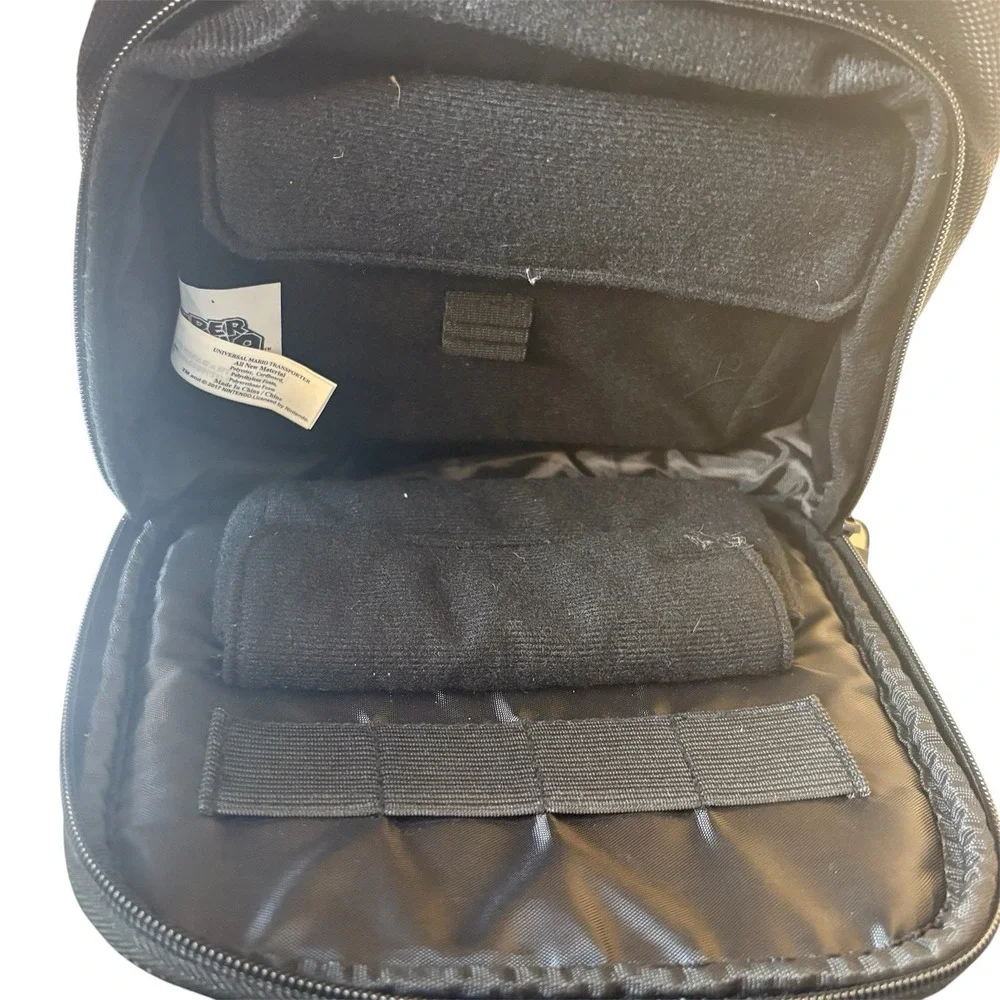 Super Mario Nintendo 3DS Black Carrying Case Bag Official‎